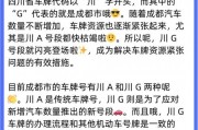 川G车牌靓号背后的故事：探寻车牌背后的文化传承