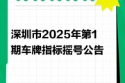 深圳车牌指标文件重磅发布！车主们迎来新机遇