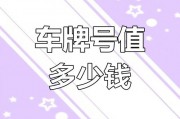西双版纳靓号车牌，价格之谜引热议