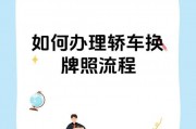 汽车牌照更换全攻略：轻松掌握更换流程，告别繁琐手续！