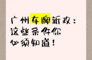 广州车牌新政策：网上自选车牌，车主们纷纷热议