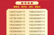 抢手定襄车牌靓号，限时出售，错过等一年！”