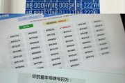 成都车牌靓号新价格：数字背后的魅力与价值