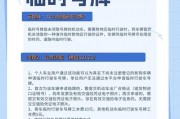 新车临时车牌有效期详解：掌握换领新规，轻松上路无忧