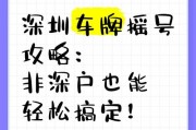 摇中深圳车牌，轻松变现，你敢试试吗？