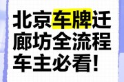 北京车牌如何顺利回归，车主必看攻略！