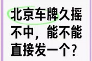 北京车牌摇号：难上加难，车主们如何应对？