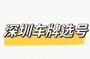 深圳车牌选号热潮：深圳车牌背后的故事