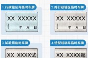 临时号牌vs正式车牌号：汽车牌照的变迁与差异