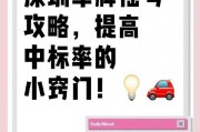 破解深圳车牌摇号难题：独家秘诀助你轻松中签