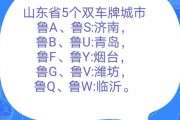 鲁U车牌，山东这座热门城市的魅力所在！