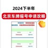 北京车牌摇号，热门抢号大战再次开启！