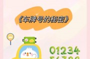 车牌号透露你的内心秘密：测测你的潜意识！