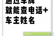 车牌号一查便知，车主姓名！热门查询神器！