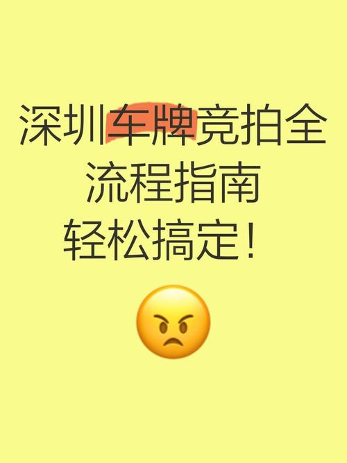 深圳车牌申请攻略:轻松掌握抢牌秘籍!