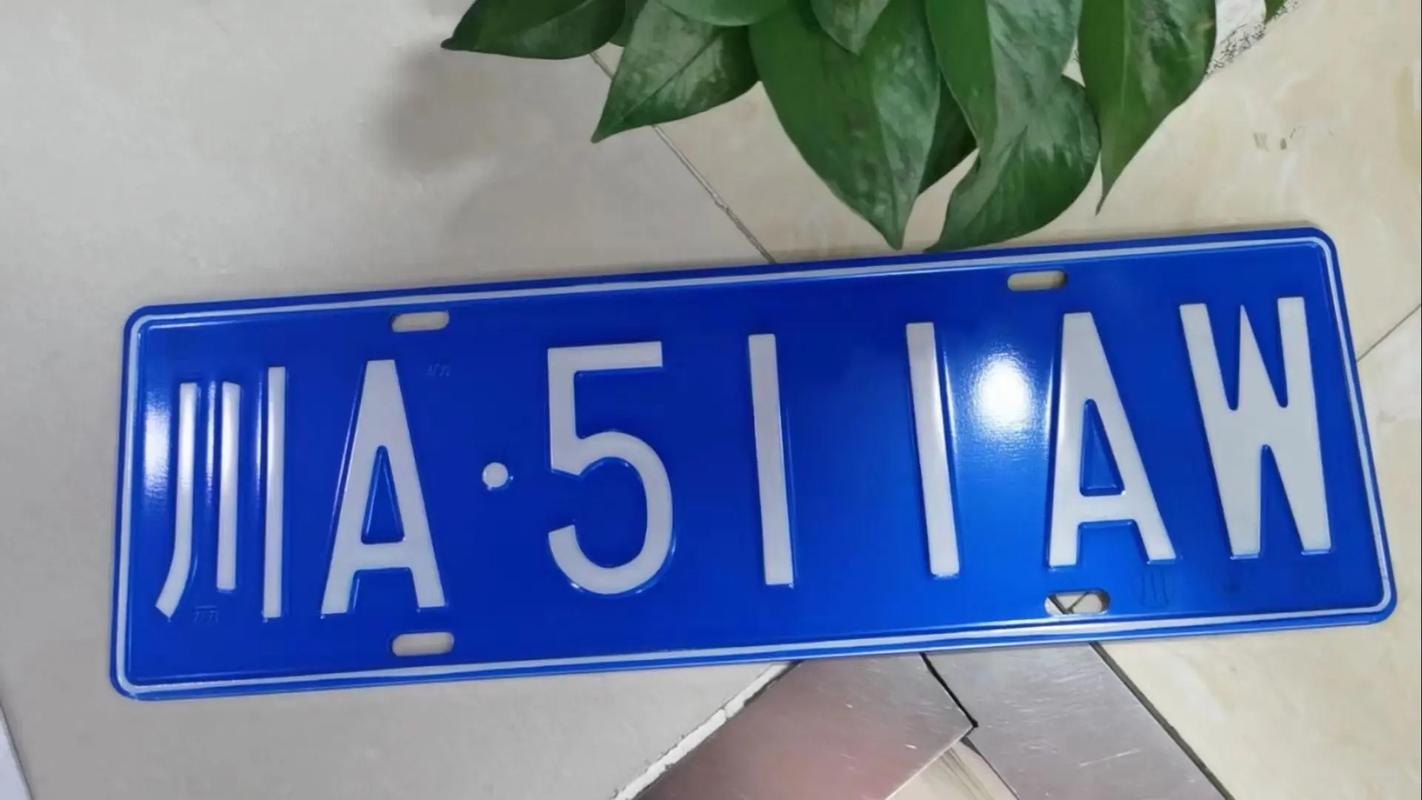 川AA车牌靓号:独特魅力,一车难求