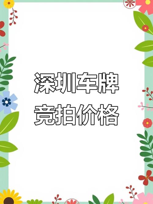 深圳车牌竞价时间揭晓!新一轮抢牌大战即将开启