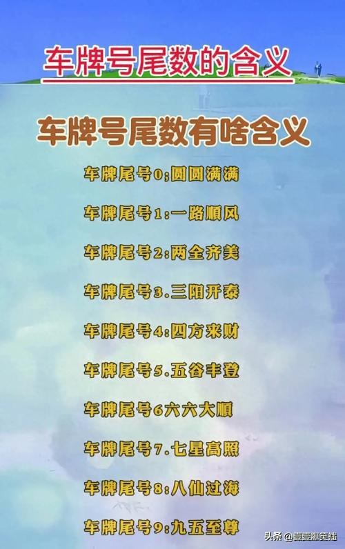 车牌号段:教你轻松识别号段归属