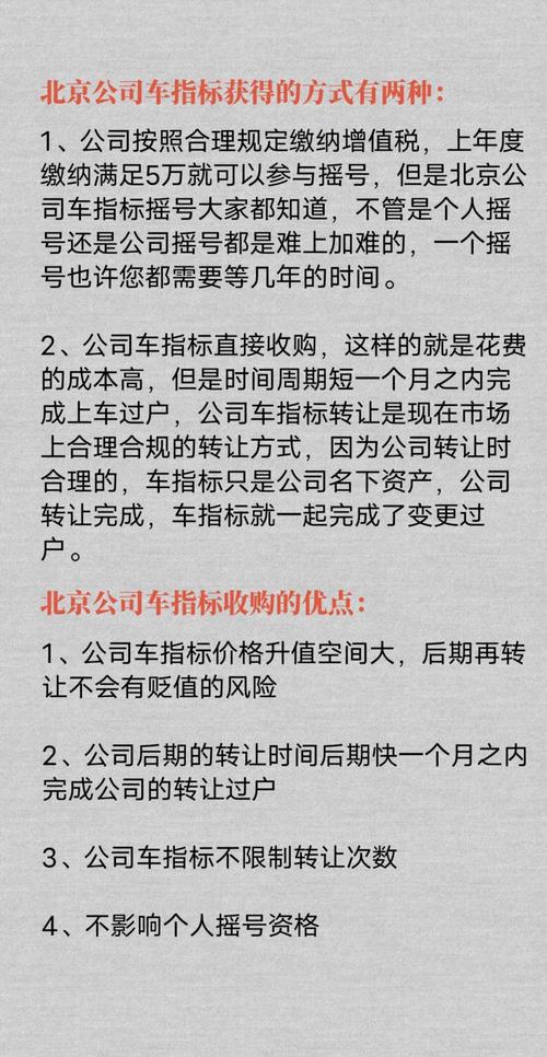 北京车牌新规:成立公司可享专属车牌,热门指标抢手!