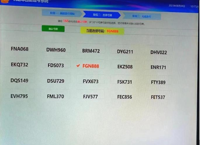 数字之美:免费车牌靓号选号网站的独特魅力