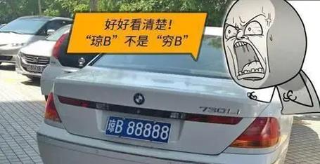 神秘车牌挂字引热议,背后神秘品牌!