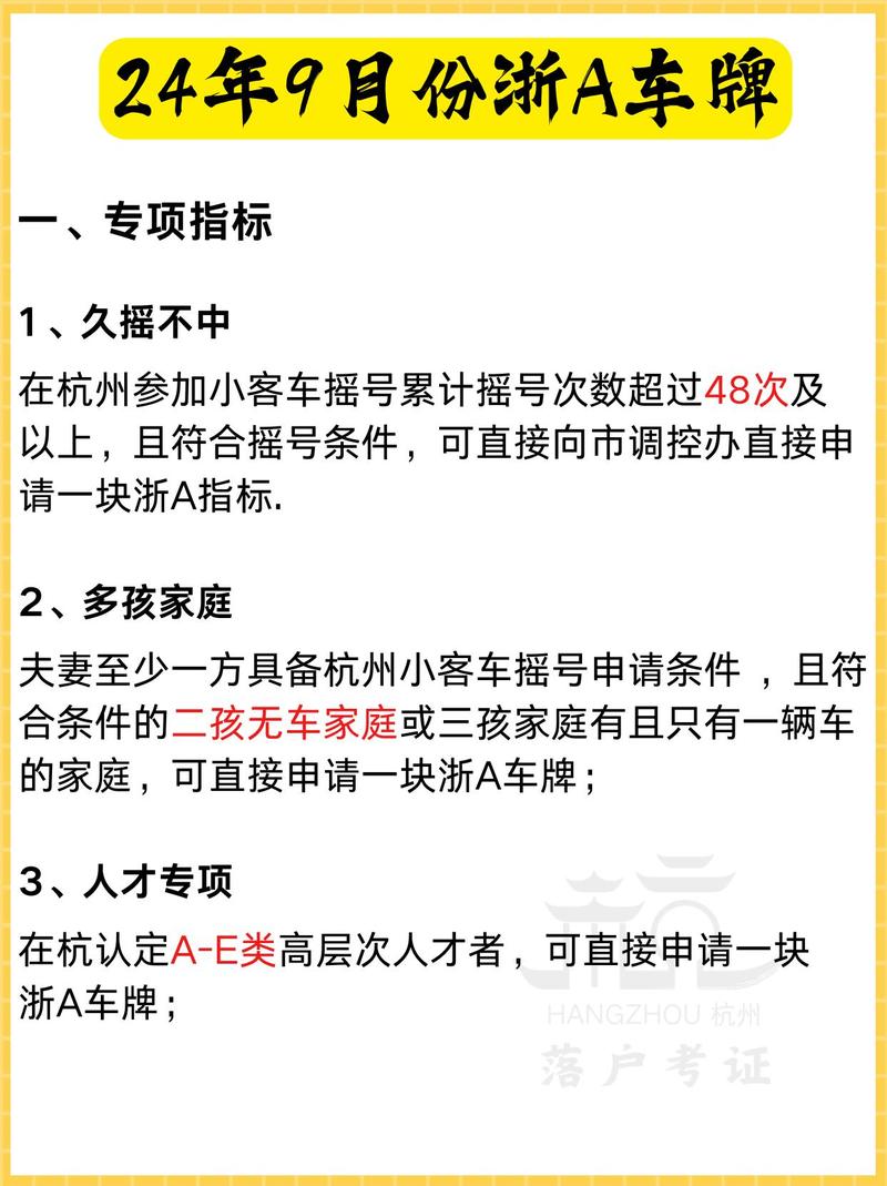 杭州车牌摇号:摇号费用,车主们必看!