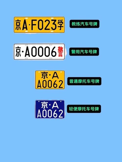 蓝色车牌与黑色车牌:不同颜色车牌背后的意义与差异