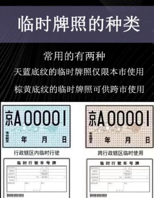临时车牌会有违章吗?临时车牌使用规范与违法风险!