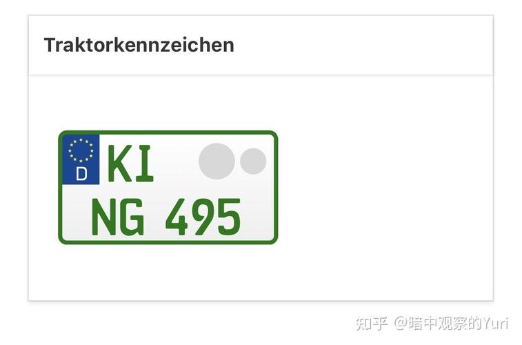 德国车牌艺术:靓号车牌图片鉴赏