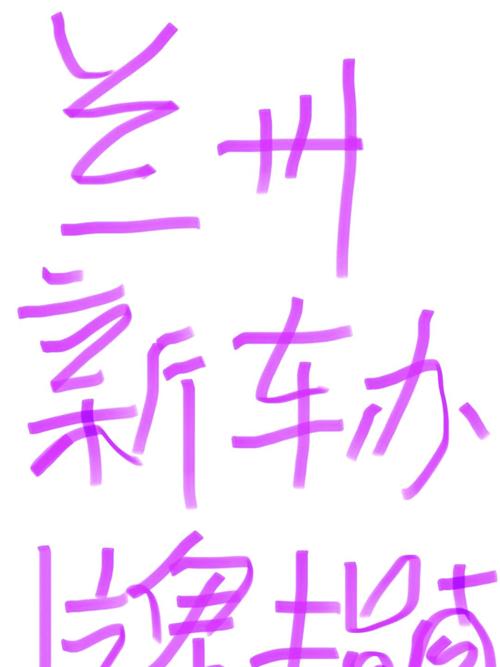 兰城之韵,车牌传情——兰州公司户车牌靓号,点亮城市风采