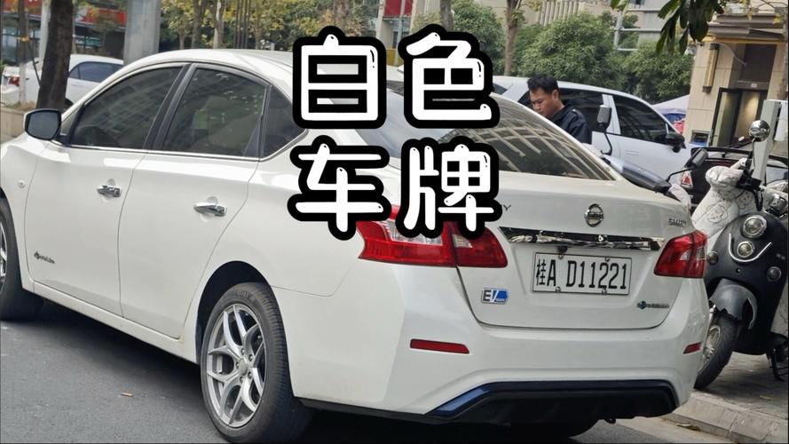白色车牌:彰显尊贵身份的象征