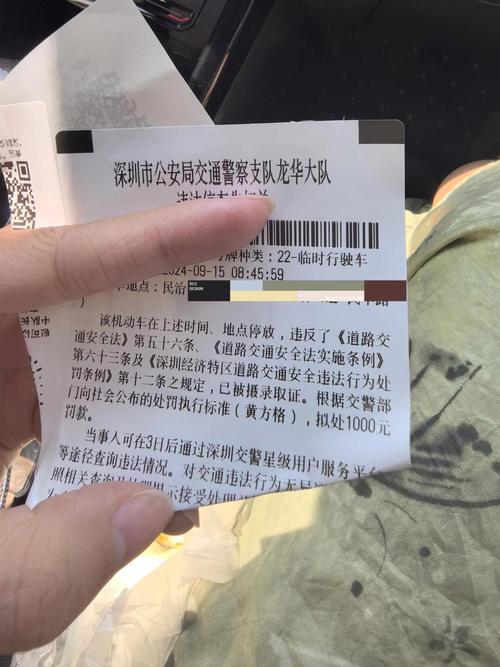 无视规定!司机未悬挂临时车牌被罚款,交通安全意识需加强