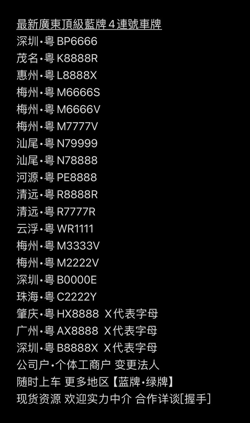 梅州汽车牌靓号竞拍风云:号码归属谁家?