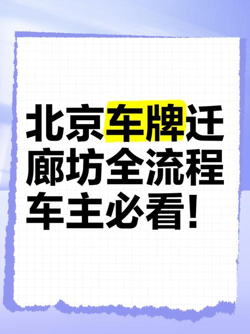 北京车牌如何顺利回归,车主必看攻略!