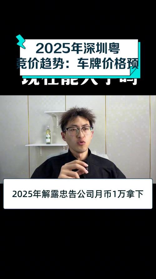 深圳车牌靓号价格飙升,热门号码成抢手货