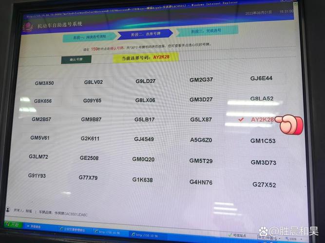 成都车牌靓号自助选,车牌号码随心配