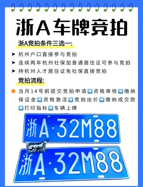 杭州车牌网上选号新潮流:个性车牌任你挑