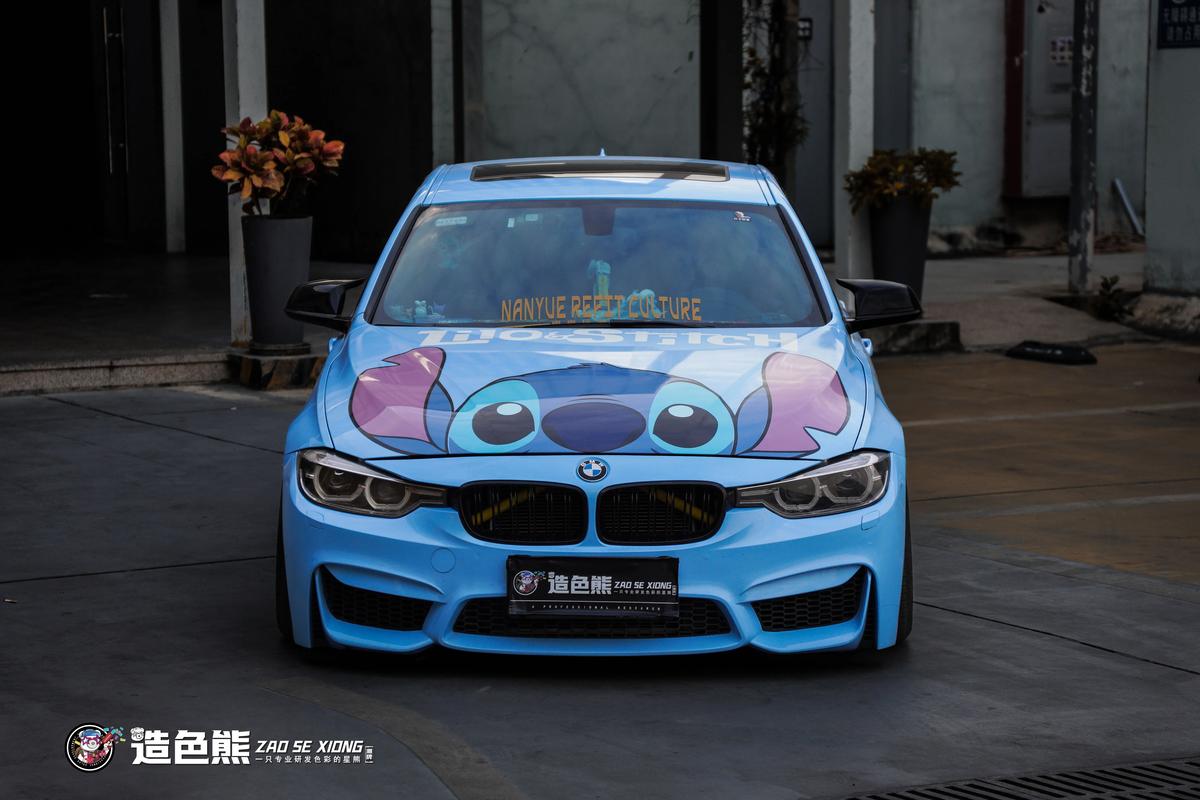史迪仔奶油胶停车牌,萌化你的停车时光!