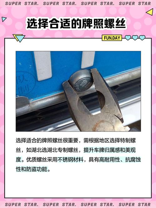 螺丝决定命运:汽车牌照上的关键螺丝数量!