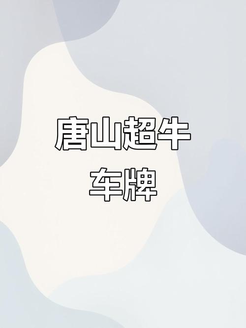 唐山车牌靓号直播群:独家抢手车牌,直播盛宴等你来!