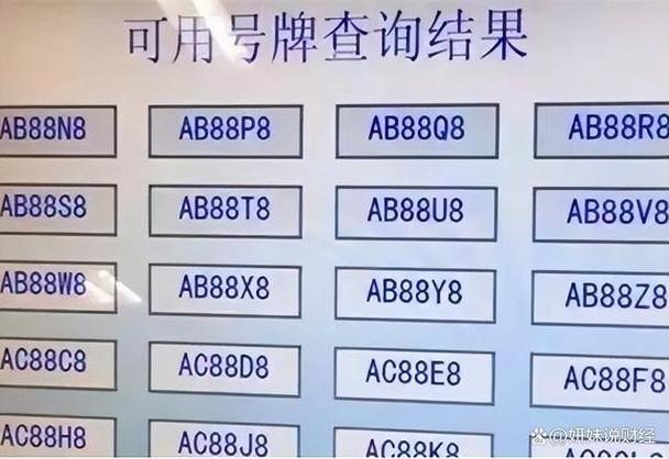 车牌禁用字母大:这些字母为何不能出现在车牌上?