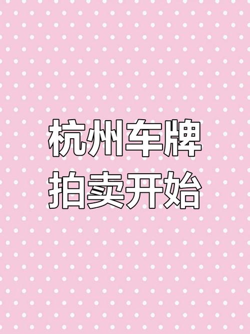 杭州靓号车牌竞价网:热门车牌背后的故事