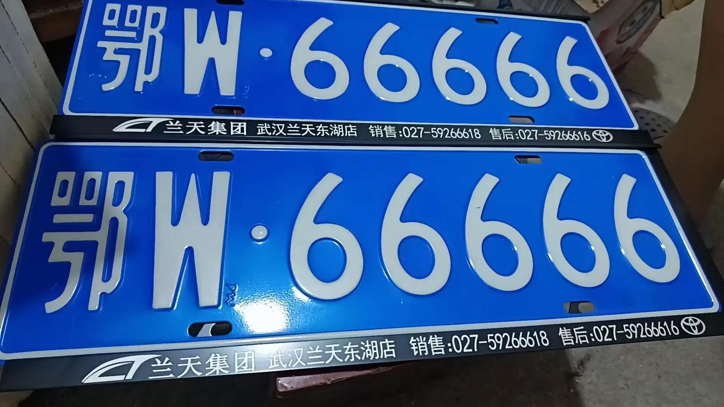 武汉车牌靓号万号”惊现,车主身份成谜!