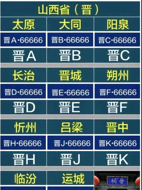 大同靓号车牌价格:热门车牌背后的真实价值