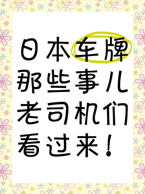 老司机:车牌背后的那些门道