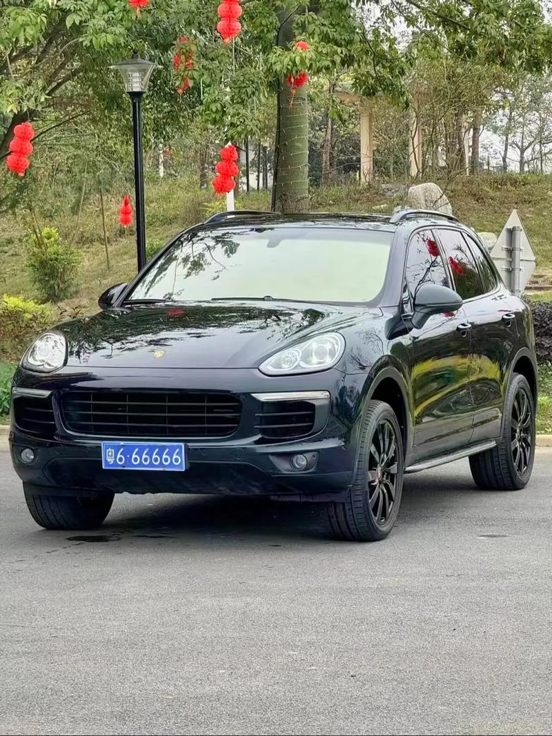 保时捷卡宴靓号车牌,车牌背后的故事引人遐想