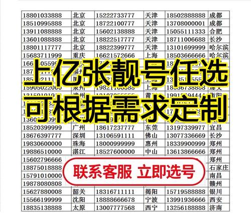 濮阳手机靓号车牌选号,尽享个性化定制新体验