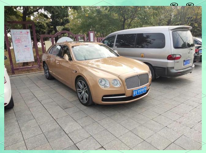 浙江东阳车牌99999”惊现豪车!一车难求的绝版车牌!