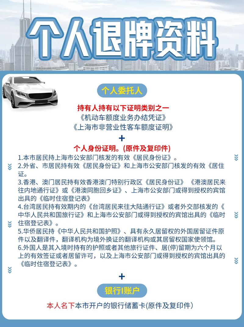 上海车牌退牌政策:退牌真的能退钱吗?真相!