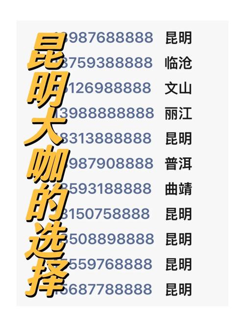 昆明车牌号码自选,新规来袭,车主们速来围观!